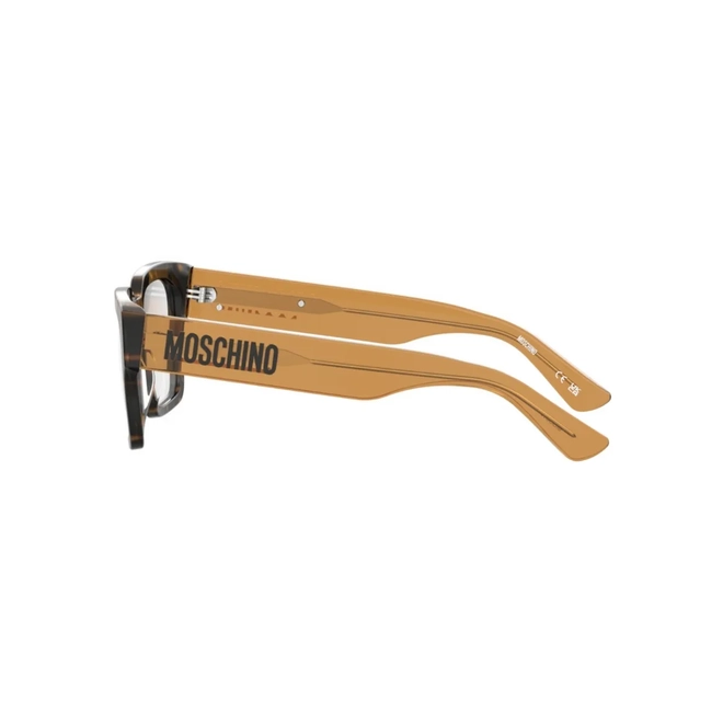 Óculos de Grau Moschino MOS645 086 5418 R Acetato Marrom Mesclado 3