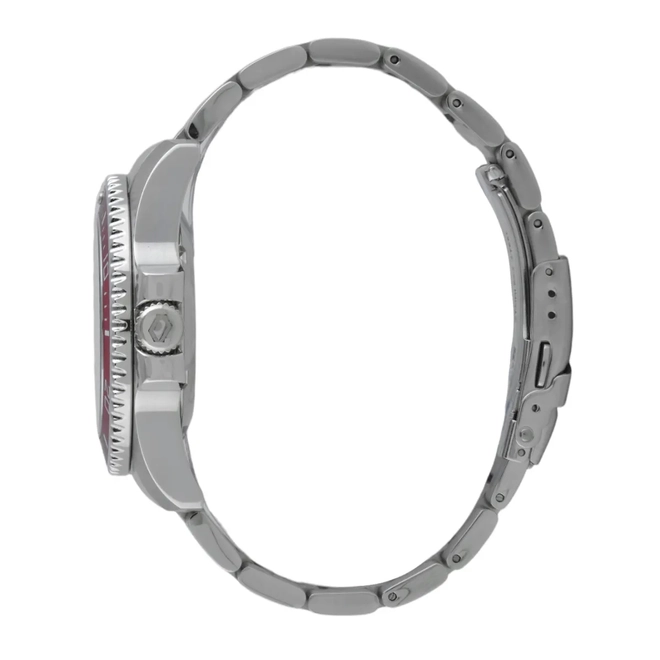 Relógio Orient Automático Submariner - NH3SS009 W1SX Vermelho 3
