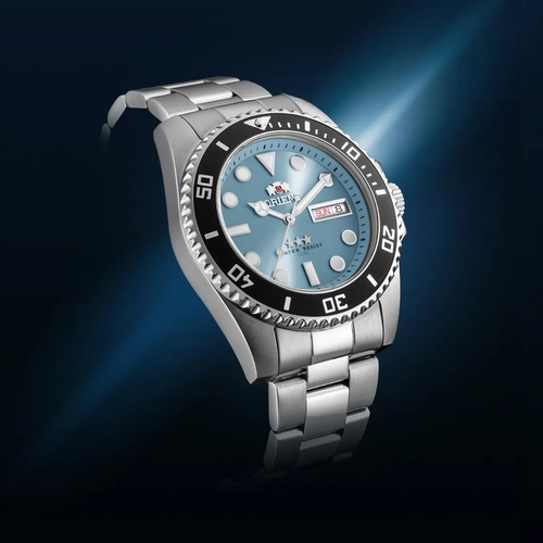 Relógio Orient Automático Submariner - NH3SS010 A1SX Azul Celeste