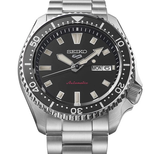 Relógio Seiko SKX 5 Sports Automático - SRPL85B1 P1SX Preto