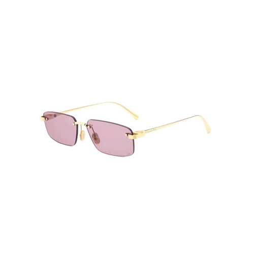 Óculos de Sol Christian Dior CDior S4U CD40203U_5932Y Metal Dourado com lentes na cor Violeta
