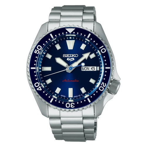 Relógio Seiko SKX 5 Sports Automático - SRPL83B1 D1SX Azul