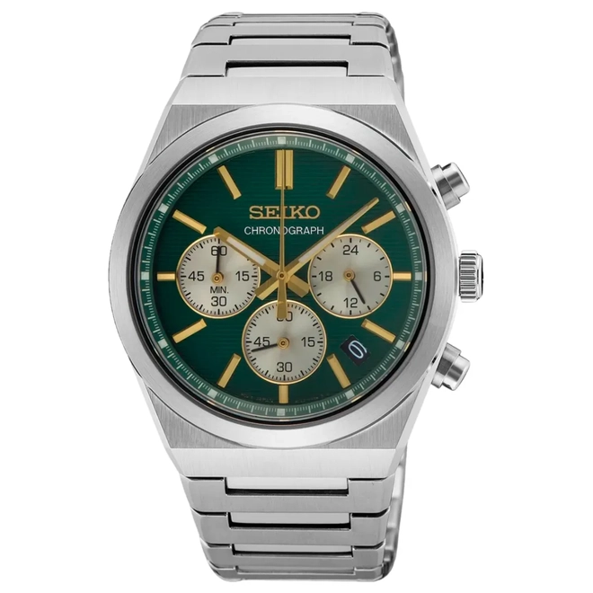 Relógio Seiko Cronograph Masculino - SSB461B1 E1SX Verde 1