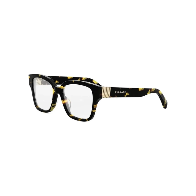 Óculos de Grau Bvlgari BV50053I_52056 Acetato Marrom Mesclado 1