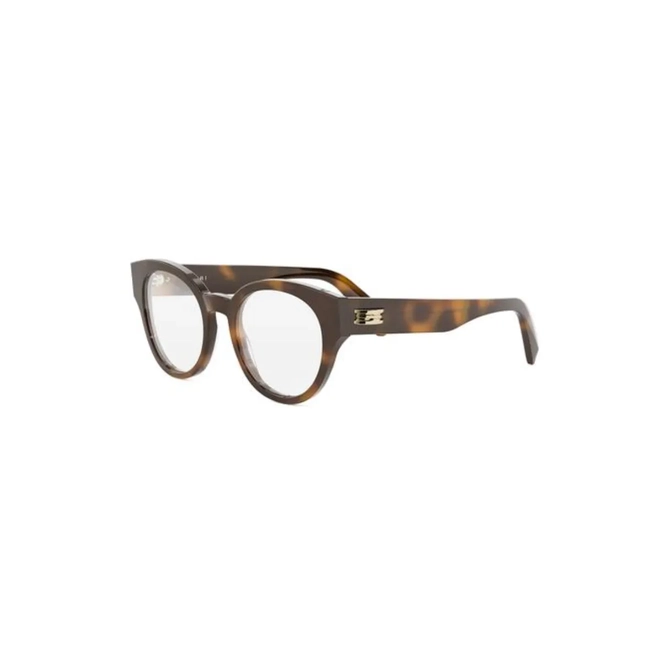Óculos de Grau Bvlgari BV50056I_49053 Acetato Marrom Mesclado 1