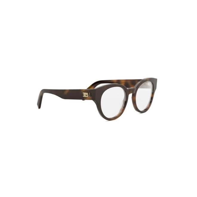 Óculos de Grau Bvlgari BV50056I_49053 Acetato Marrom Mesclado 3