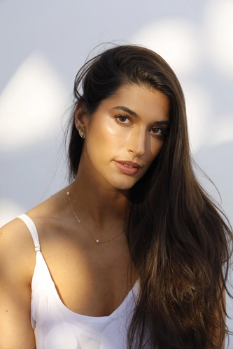 Gargantilha Rosée corrente folhas ouro 18k tramas orgânicas com Diamante e Pérolas