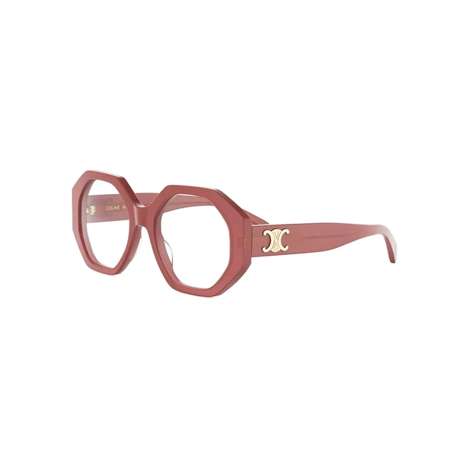 Óculos de Grau Celine Triomphe CL50161I_54047 Acetato Rosa 1