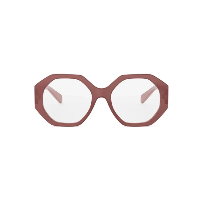 Óculos de Grau Celine Triomphe CL50161I_54047 Acetato Rosa 2