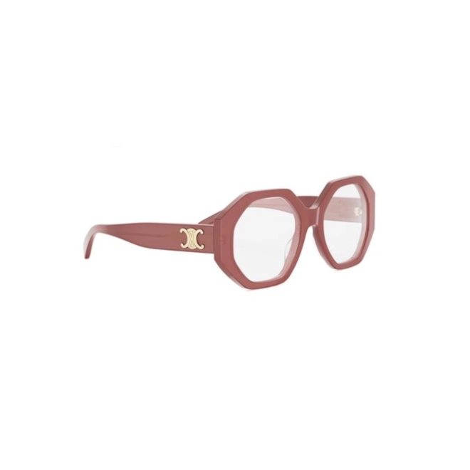 Óculos de Grau Celine Triomphe CL50161I_54047 Acetato Rosa 3