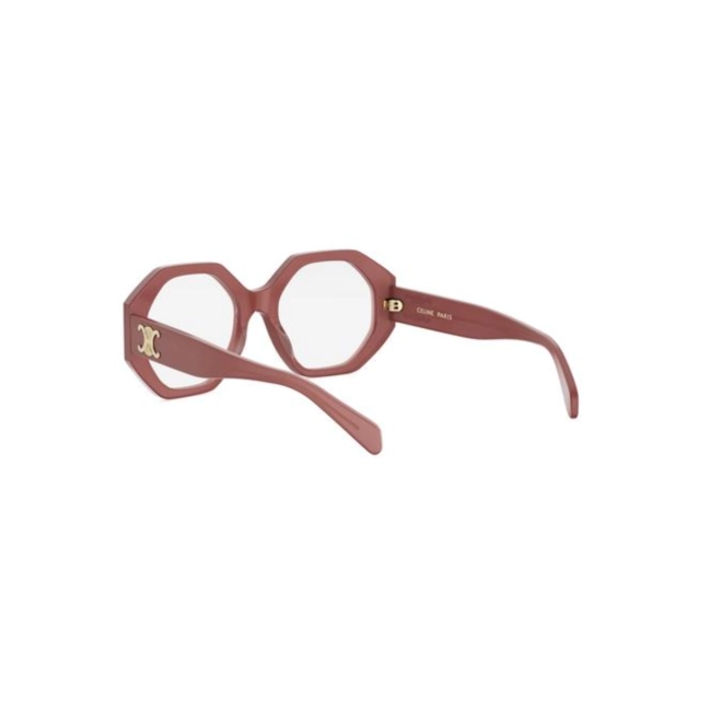 Óculos de Grau Celine Triomphe CL50161I_54047 Acetato Rosa 5