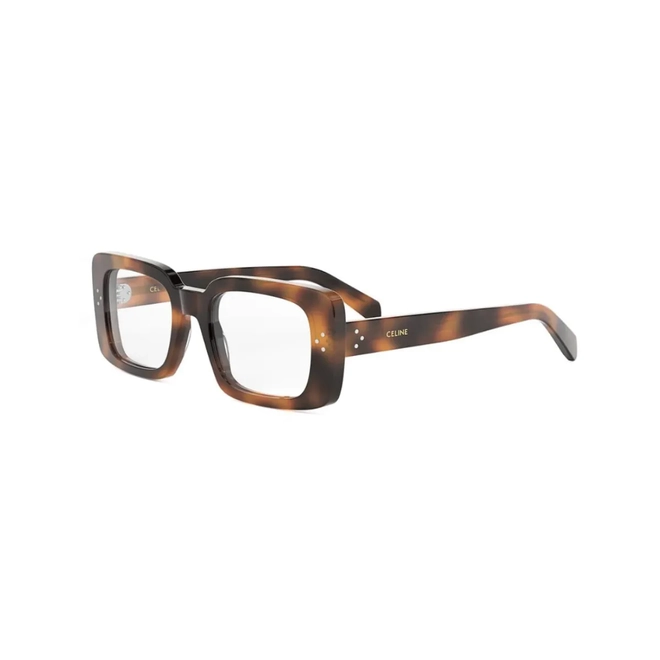 Óculos de Grau Celine CL50163I_51053 Acetato Marrom Mesclado 1
