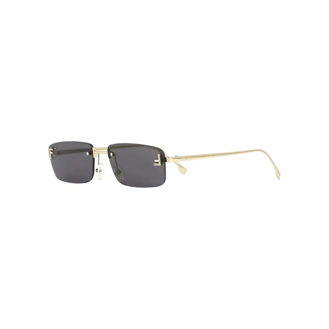 Óculos de Sol Fendi FE4172US_5432A Metal Dourado com lentes na cor Cinza 1