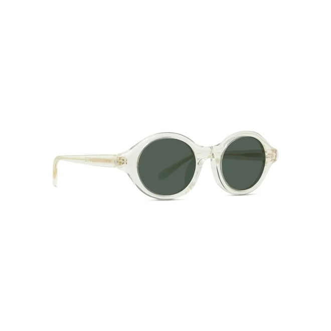 Óculos de Sol Loewe LW40162U_4857N Acetato Bege Transparente com lentes na cor Verde 3