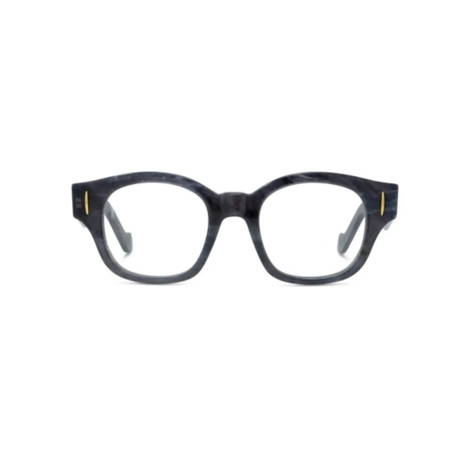 Óculos de Grau Loewe LW50096I_47063 Acetato Preto Mesclado 2