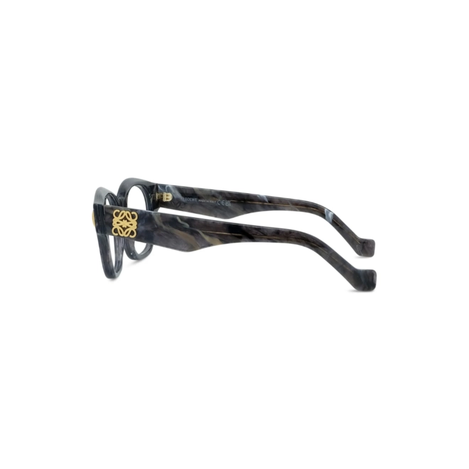 Óculos de Grau Loewe LW50096I_47063 Acetato Preto Mesclado 4