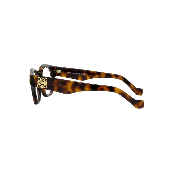 Óculos de Grau Loewe LW50096I_47052 Acetato Marrom Mesclado 3