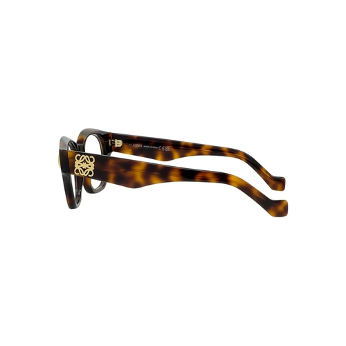 Óculos de Grau Loewe LW50096I_47052 Acetato Marrom Mesclado