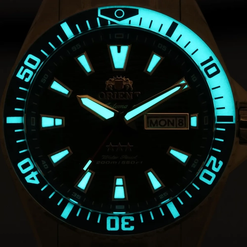 Relógio Orient Automático 3 Estrelas Sport Sea - YN6SS012 D1SX Azul