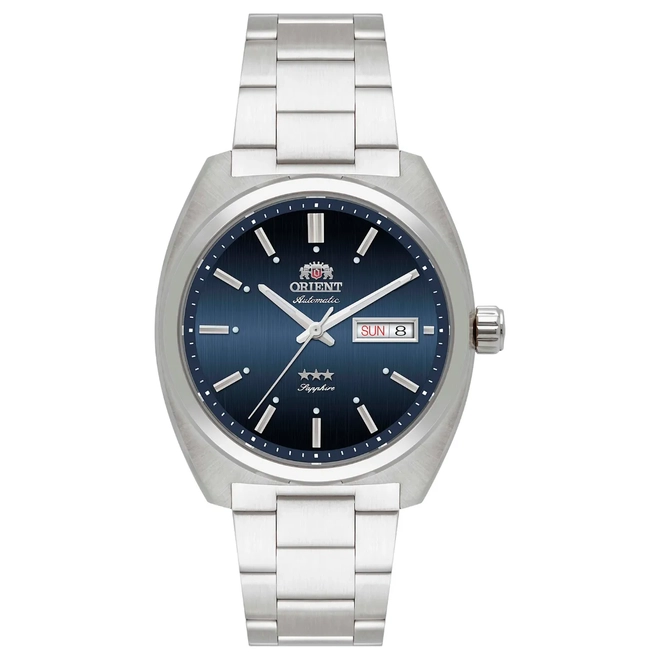 Relógio Orient Automático 3 Estrelas Heritage - YN6SS001 D1SX Azul 1