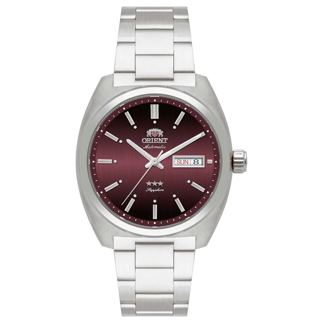 Relógio Orient Automático 3 Estrelas Heritage - YN6SS001 W1SX Vermelho 1