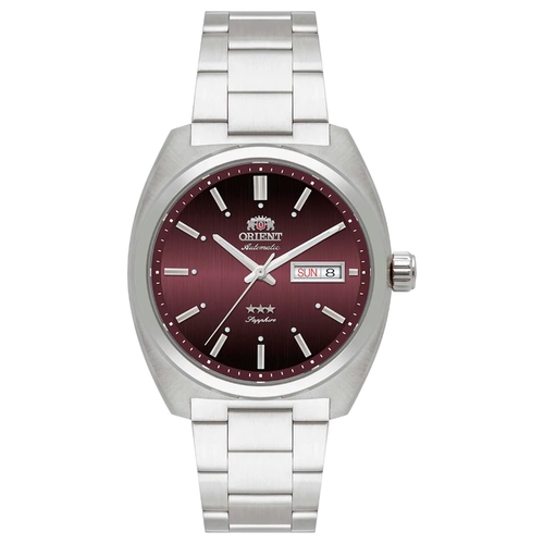 Relógio Orient Automático 3 Estrelas Heritage - YN6SS001 W1SX Vermelho