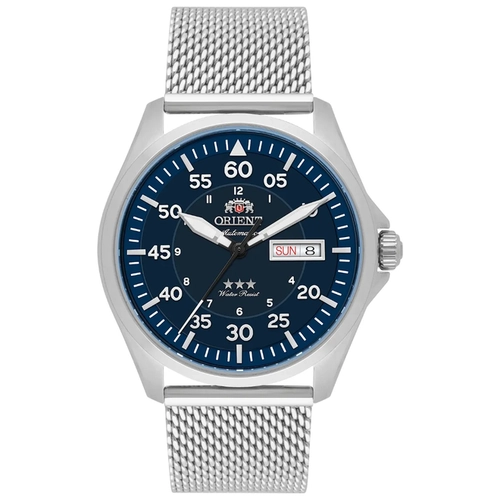 Relógio Orient Automático 3 Estrelas Sport Air - YN6SS009 D2SX Azul