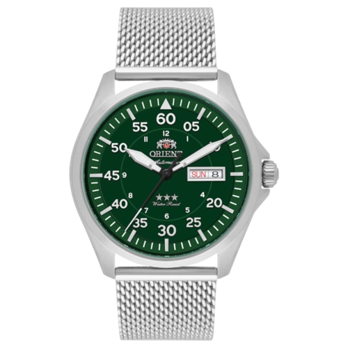 Relógio Orient Automático 3 Estrelas Sport Air - YN6SS009 E2SX Verde