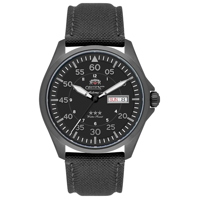 Relógio Orient Automático 3 Estrelas Sport Air - YN6YN009 P2PX Preto 1