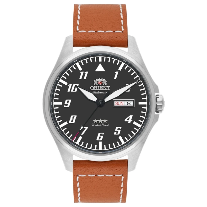 Relógio Orient Automático 3 Estrelas Sport Air - YN6SC010 P2MX Preto 1