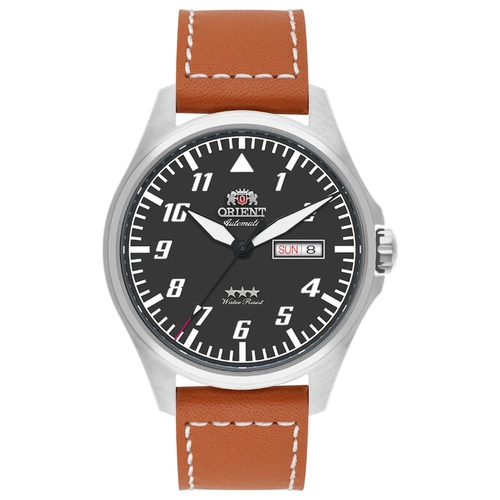 Relógio Orient Automático 3 Estrelas Sport Air - YN6SC010 P2MX Preto