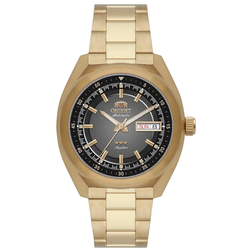 Relógio Orient Automático 3 Estrelas Heritage - YN6GG002 G1KX Cinza