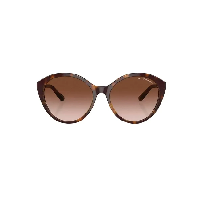 Óculos de Sol Armani Exchange 0AX4134S 82131355 Acetato Marrom Mesclado com lentes na cor Marrom Degradê 2