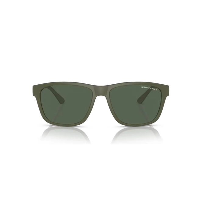 Óculos de Sol Armani Exchange 0AX4135S 83017159 Acetato Verde com lentes na cor Verde 2