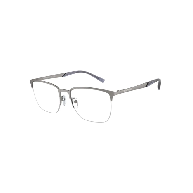 Óculos de Grau Emporio Armani 0EA1151 3303 54 Metal Cinza 1