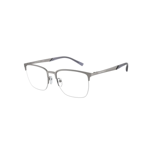 Óculos de Grau Emporio Armani 0EA1151 3303 54 Metal Cinza