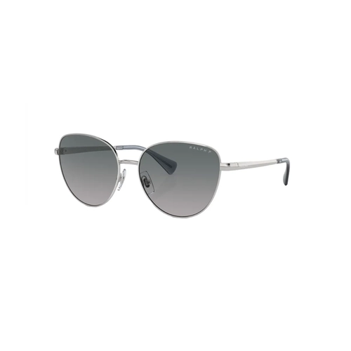 Óculos de Sol Ralph 0RA4144 90018S58 Metal Prata com lentes na cor Azul Degradê Polarizado