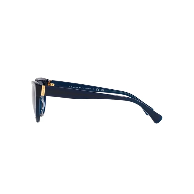 Óculos de Sol Ralph 0RA5299U 60598F56 Acetato Azul com lentes na cor Azul Degradê 3