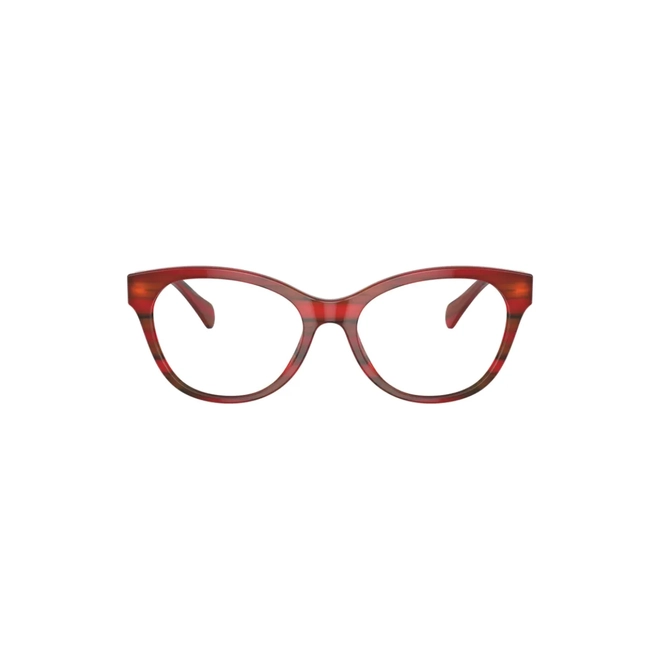 Óculos de Grau Ralph 0RA7141 5989 54 Acetato Vermelho Mesclado 2