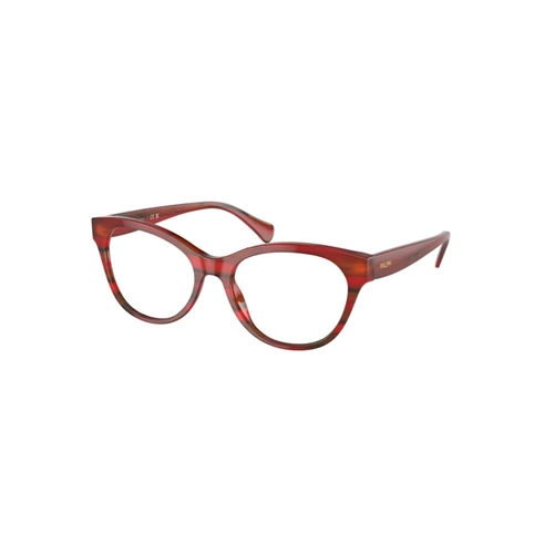 Óculos de Grau Ralph 0RA7141 5989 54 Acetato Vermelho Mesclado