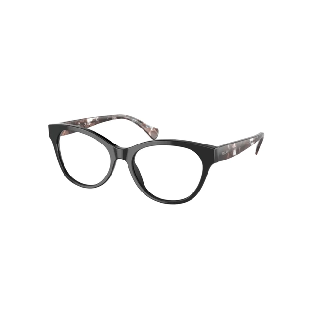 Óculos de Grau Ralph 0RA7141 6007 52 Acetato Preto 1
