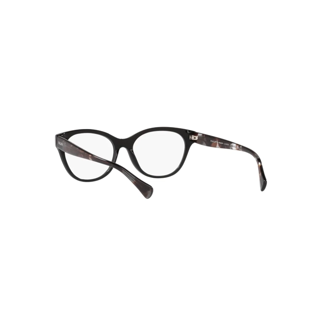 Óculos de Grau Ralph 0RA7141 6007 52 Acetato Preto 4