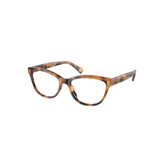 Óculos de Grau Ralph 0RA7152U 5303 52 Acetato Marrom Mesclado 1