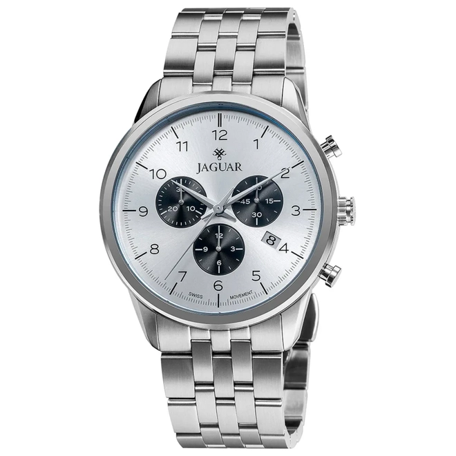 Relógio Jaguar Sight Cronógrafo Masculino - J06CCSS01B S2SX Prata 1