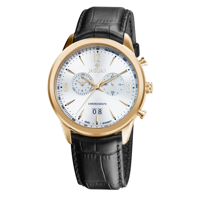 Relógio Jaguar Aura Cronógrafo Masculino - J07CEGL01B B2PX Prata 1