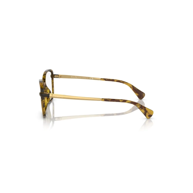 Óculos de Grau Ralph 0RA7156U 5836 52 Acetato Amarelo Mesclado 3