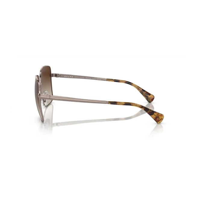 Óculos de Sol Ralph 0RA4142 94271359 Metal Dourado com lentes na cor Marrom Degradê 3
