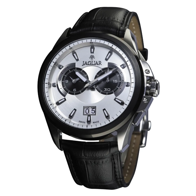 Relógio Jaguar Multifunção Masculino - J01YAML01 S1PX Prata 1