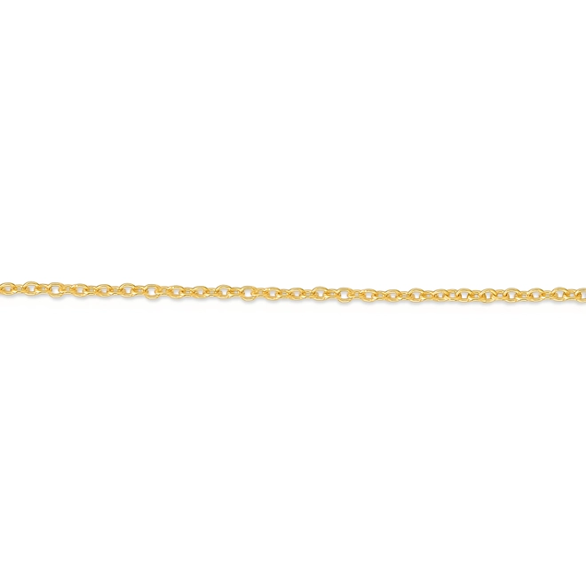 Corrente For me elo Cadeado batida prata 925 com banho dourado 2