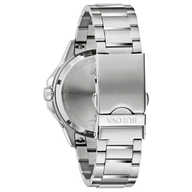 Relógio Bulova Marine Star Precisionist Masculino - 96B426 Branco 4